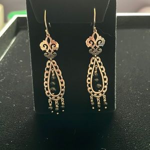 Silpada Vintage Look Agate Earrings